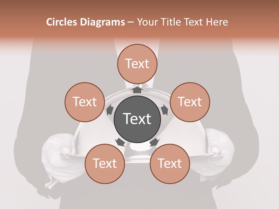 Male Meal Dining PowerPoint Template