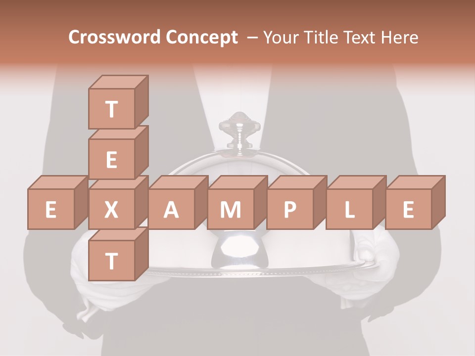 Male Meal Dining PowerPoint Template