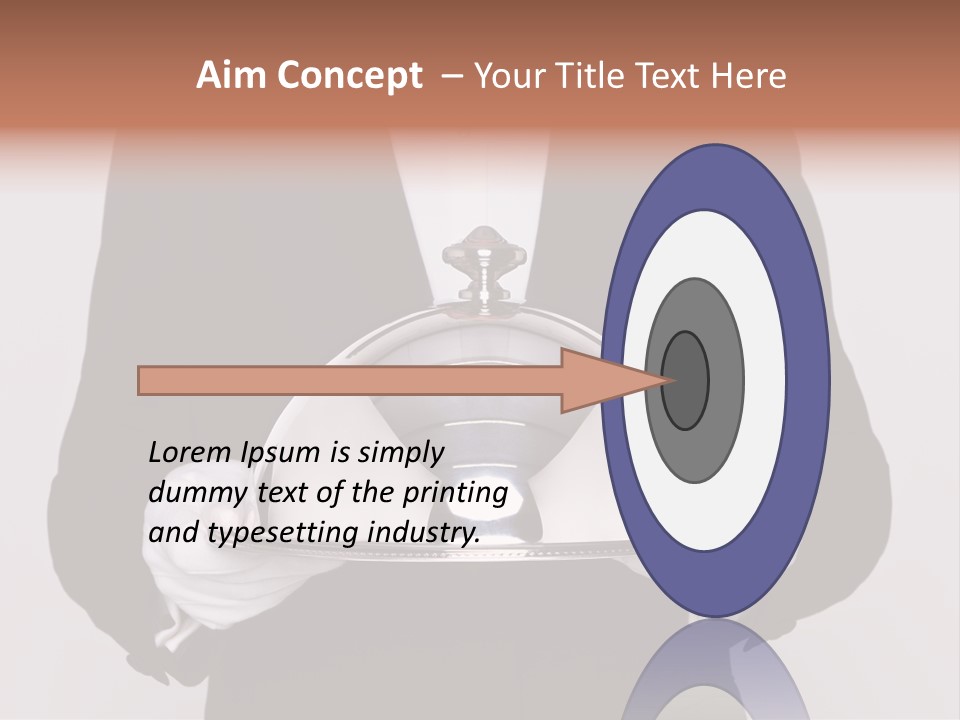 Male Meal Dining PowerPoint Template