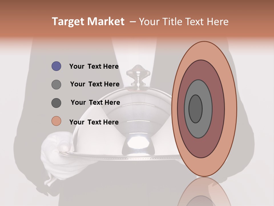 Male Meal Dining PowerPoint Template