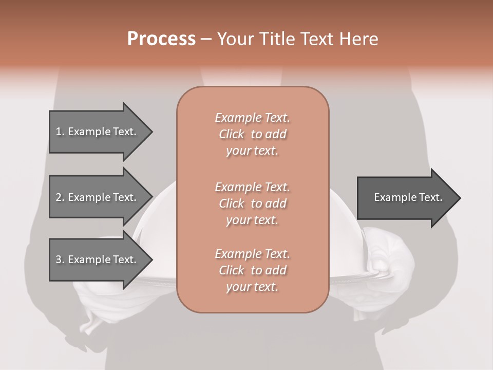 Male Meal Dining PowerPoint Template