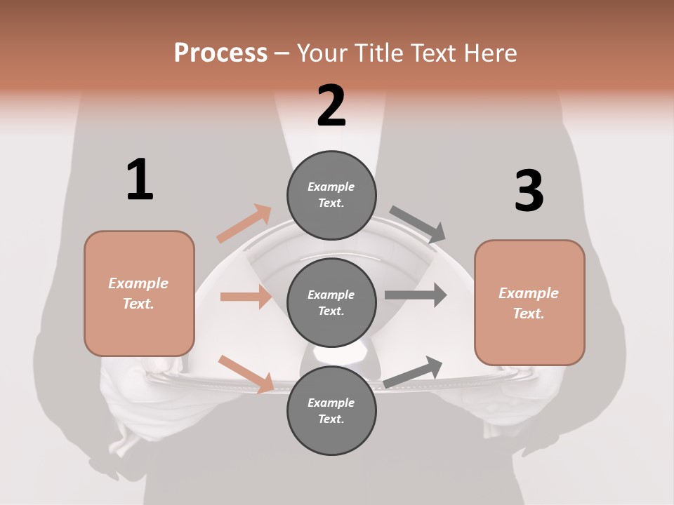 Male Meal Dining PowerPoint Template