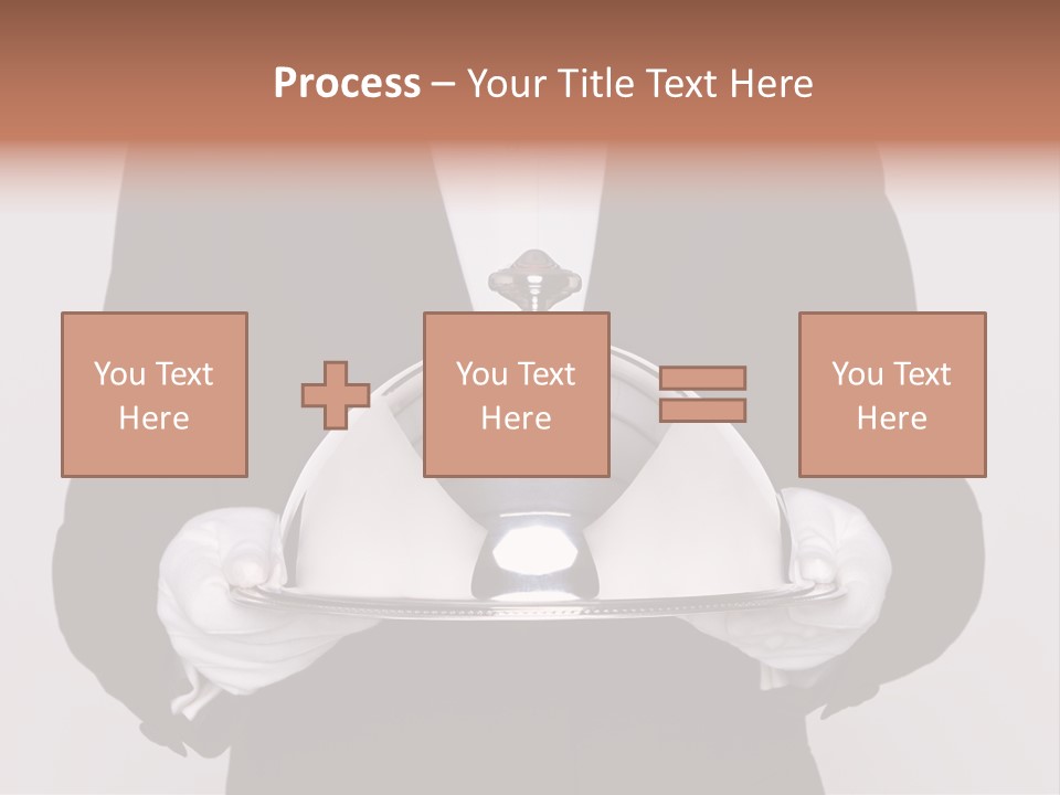 Male Meal Dining PowerPoint Template
