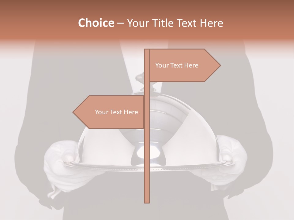 Male Meal Dining PowerPoint Template