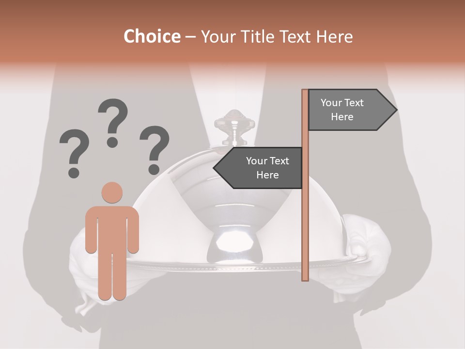 Male Meal Dining PowerPoint Template