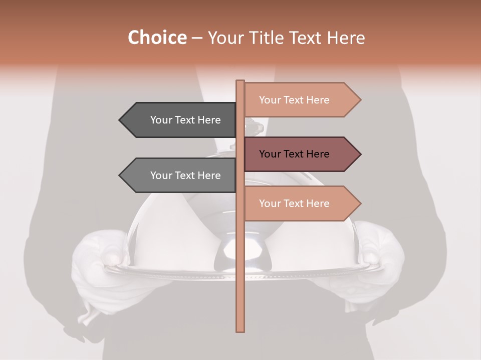 Male Meal Dining PowerPoint Template