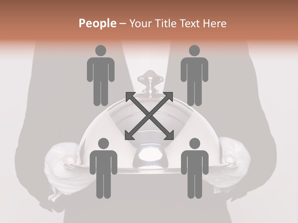 Male Meal Dining PowerPoint Template