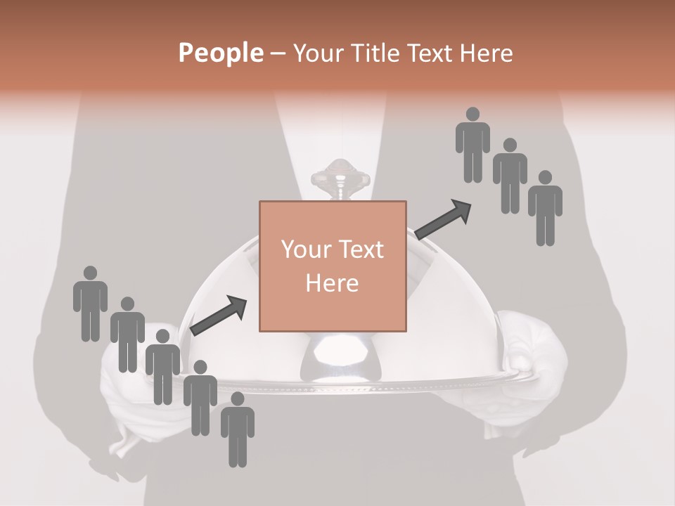 Male Meal Dining PowerPoint Template