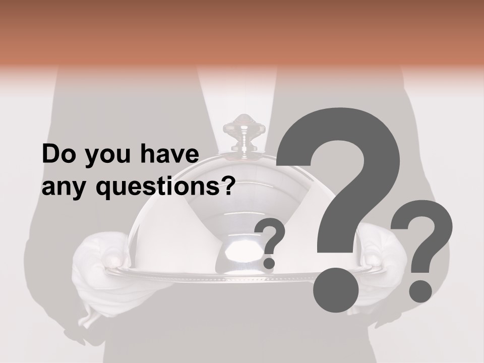 Male Meal Dining PowerPoint Template