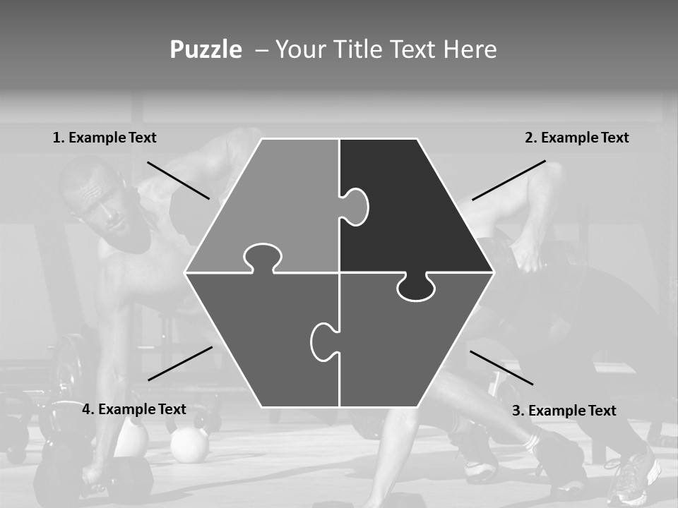 Building Male Sport PowerPoint Template