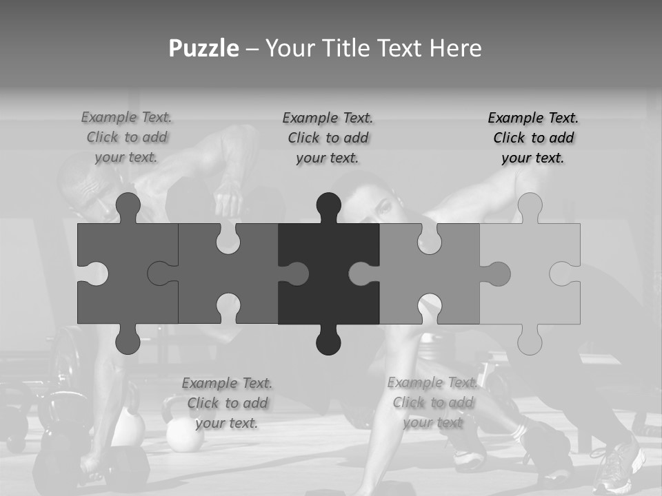 Building Male Sport PowerPoint Template