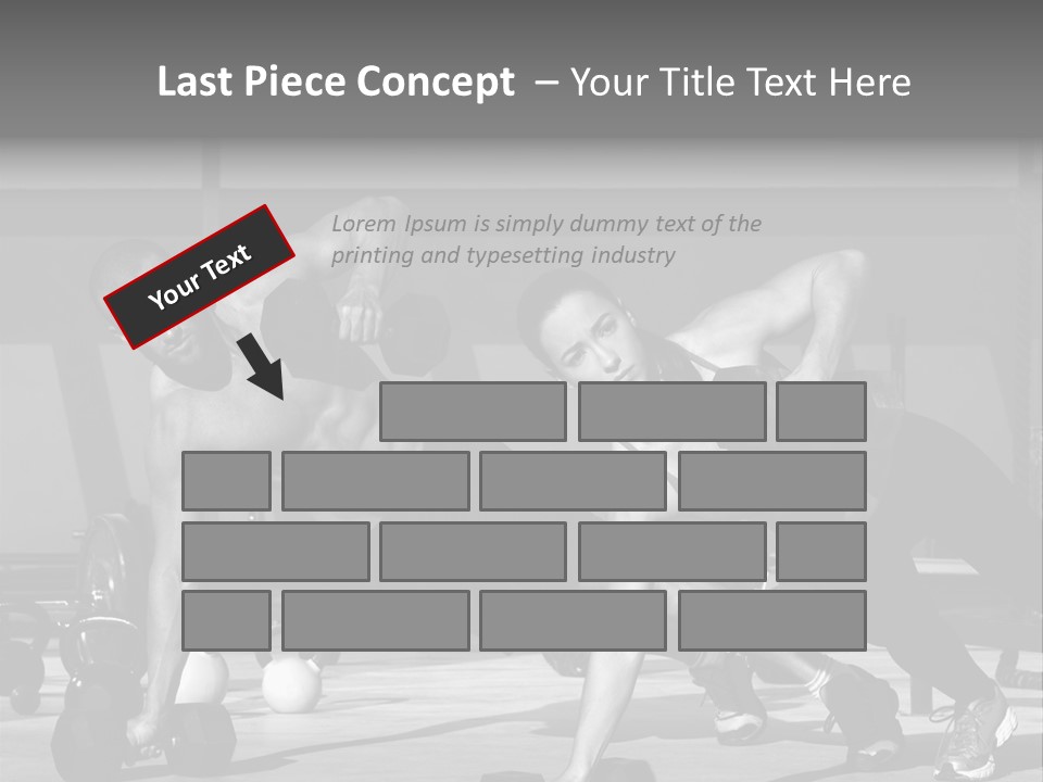 Building Male Sport PowerPoint Template