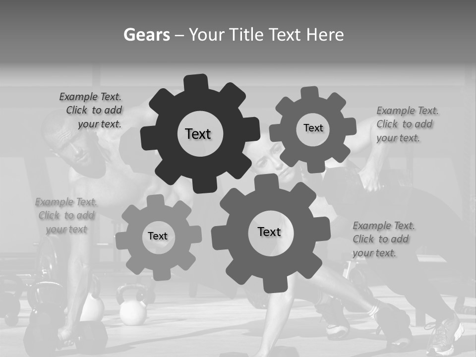Building Male Sport PowerPoint Template