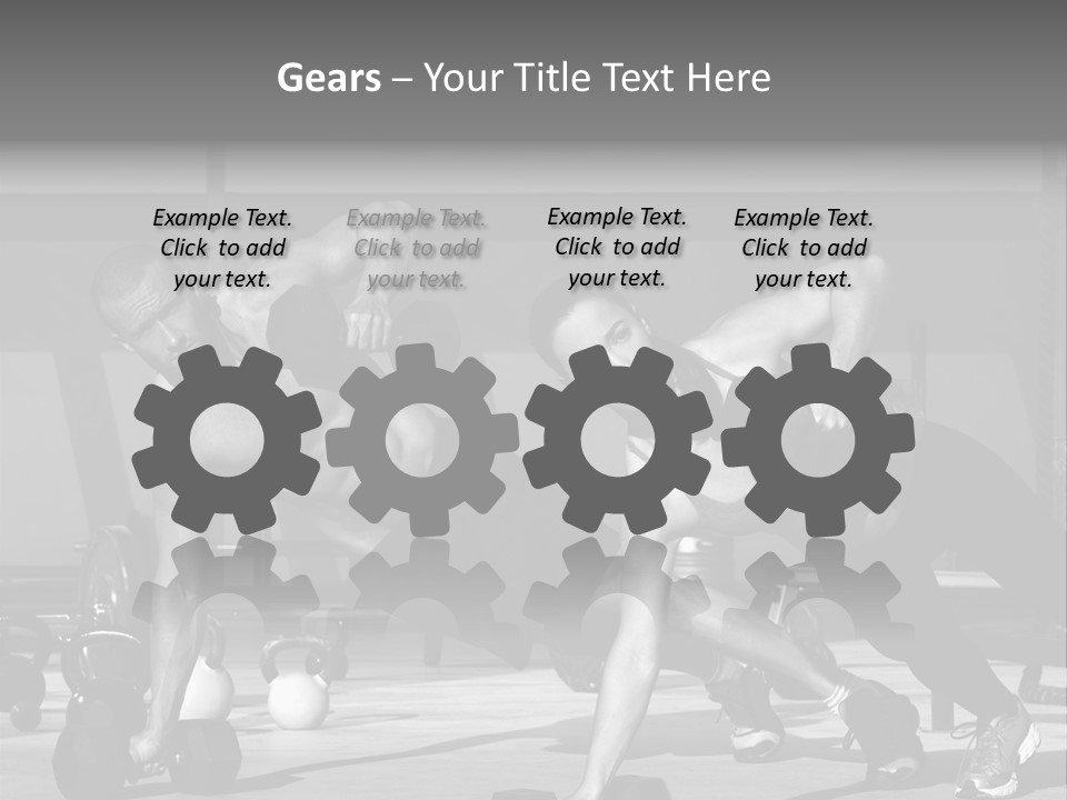 Building Male Sport PowerPoint Template