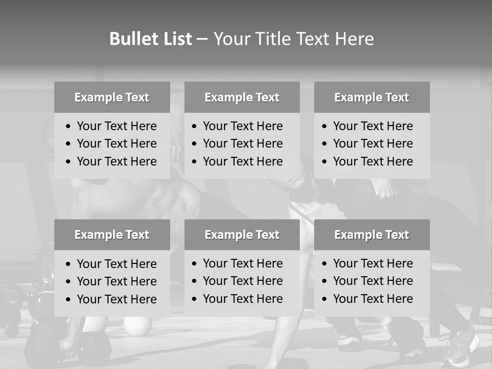 Building Male Sport PowerPoint Template