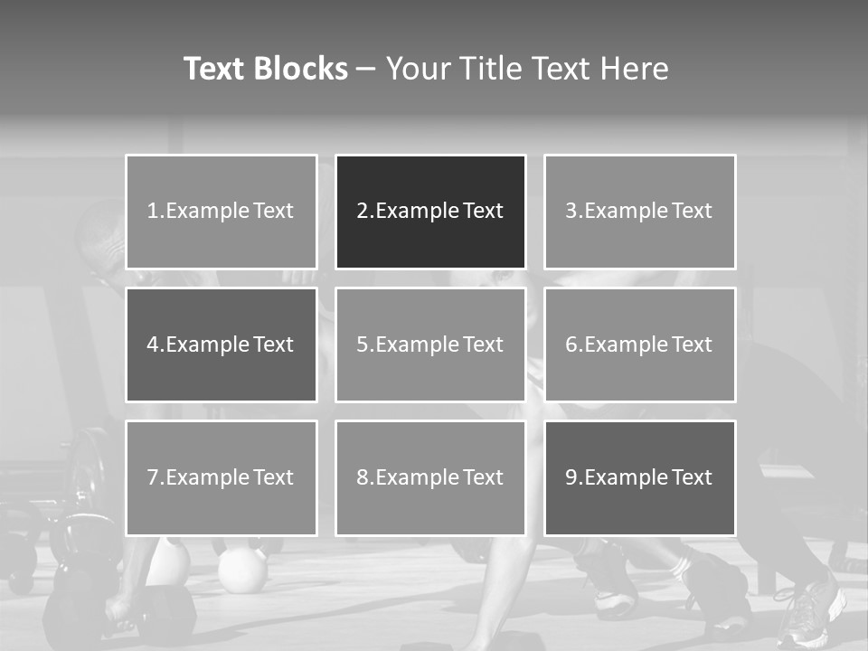 Building Male Sport PowerPoint Template