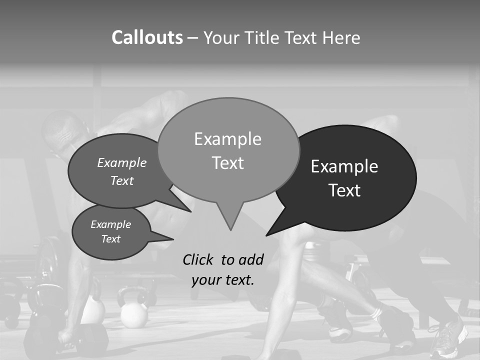 Building Male Sport PowerPoint Template