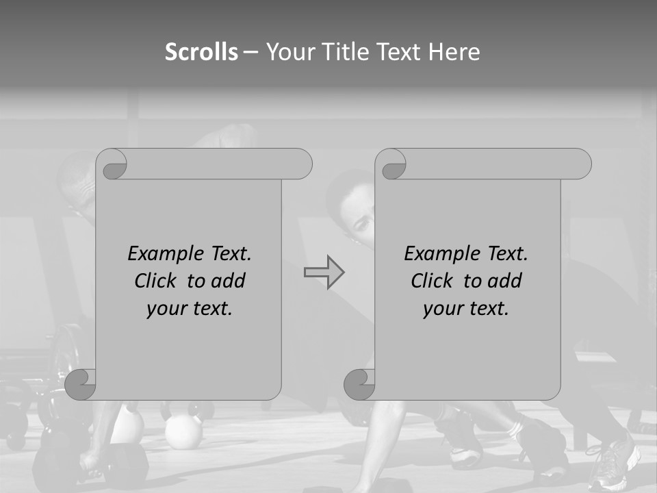 Building Male Sport PowerPoint Template