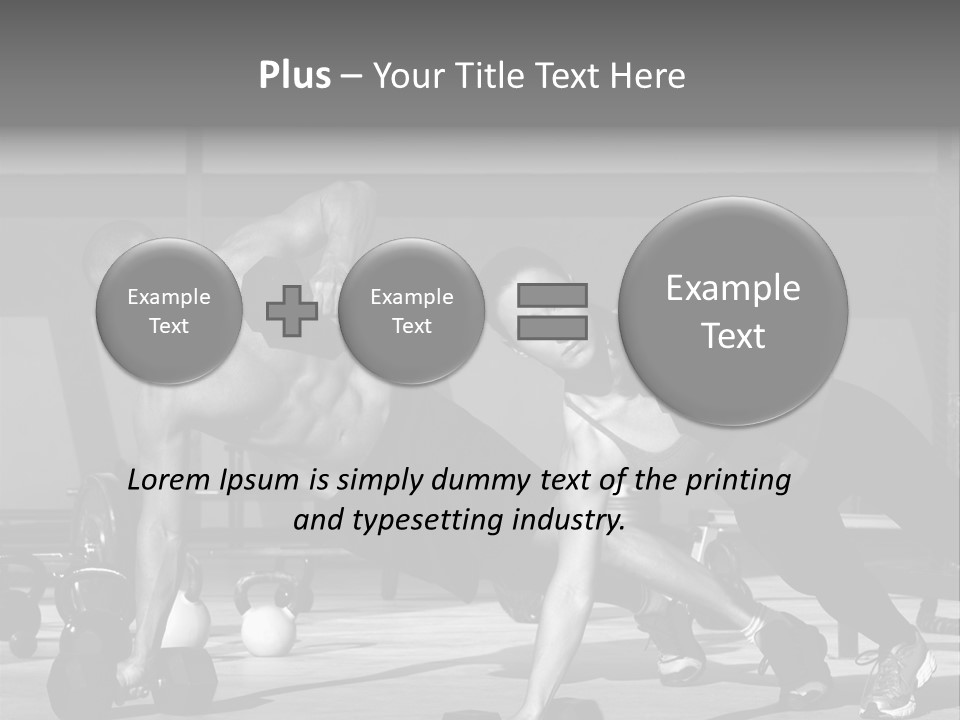 Building Male Sport PowerPoint Template