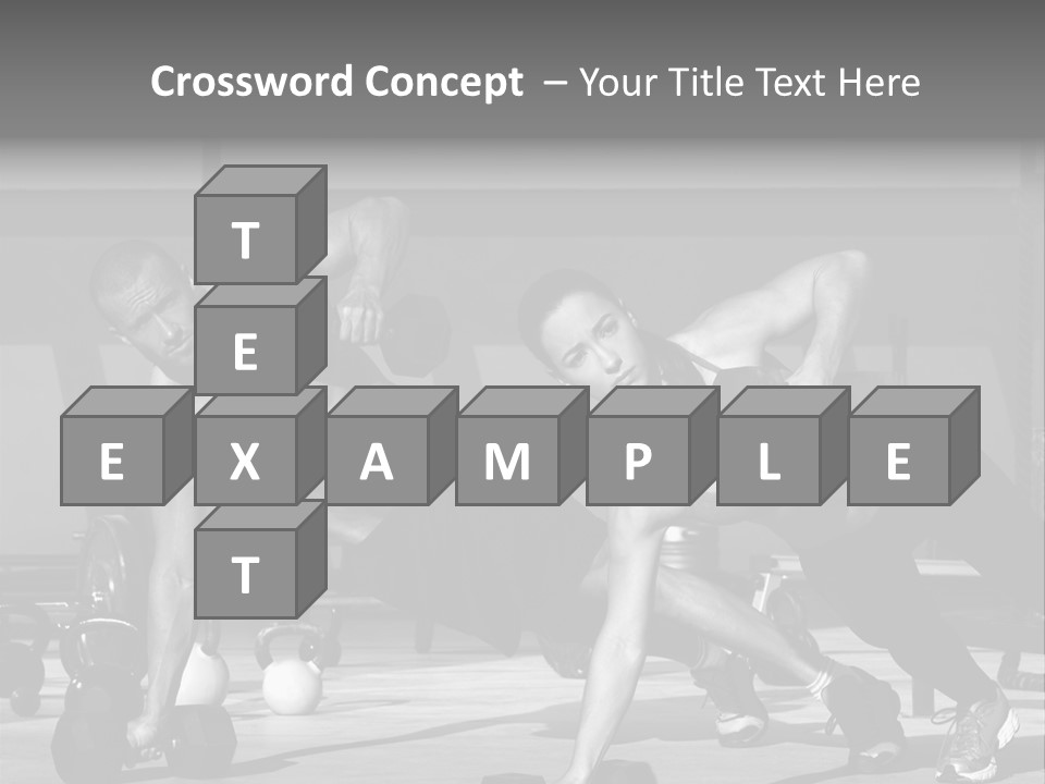 Building Male Sport PowerPoint Template