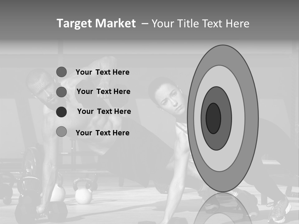 Building Male Sport PowerPoint Template