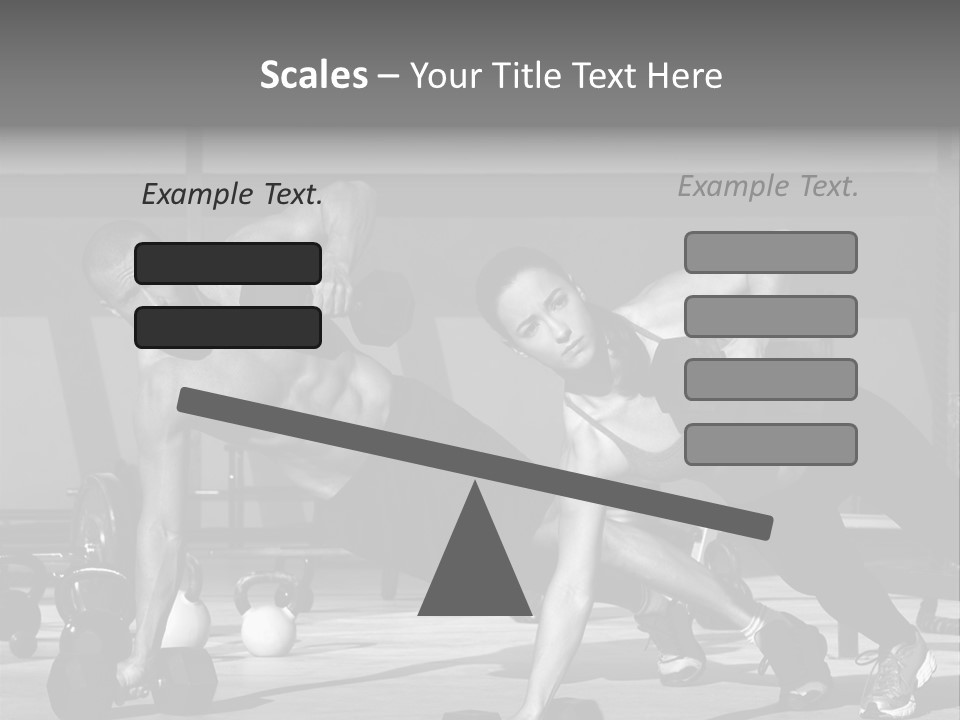 Building Male Sport PowerPoint Template