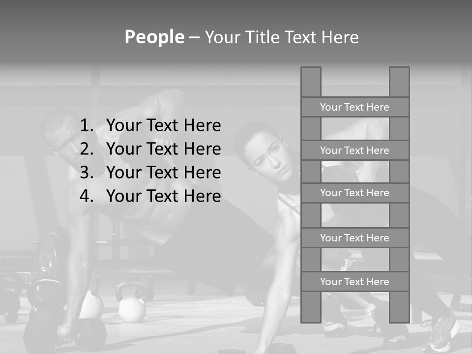 Building Male Sport PowerPoint Template