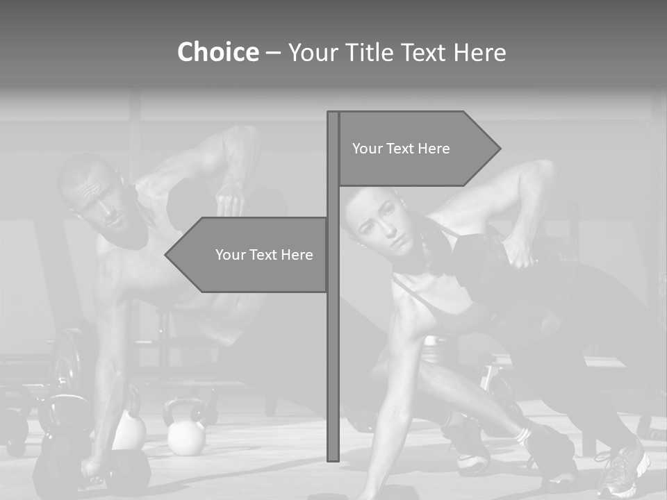 Building Male Sport PowerPoint Template