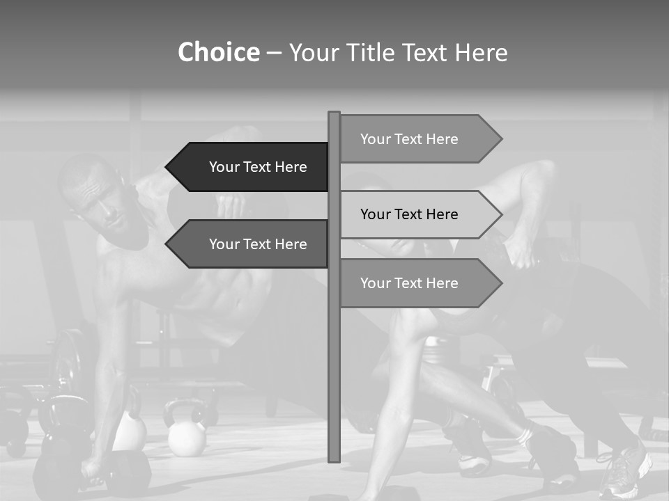 Building Male Sport PowerPoint Template