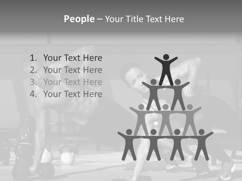 Building Male Sport PowerPoint Template