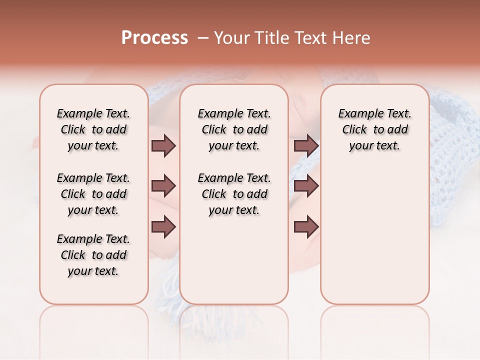 A Couple Of Babies Laying On Top Of Each Other PowerPoint Template
