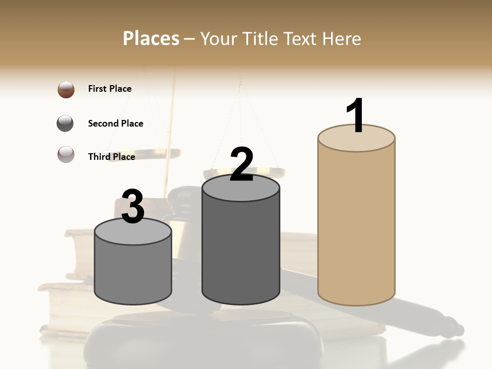 Isolated Fashion Manicure PowerPoint Template