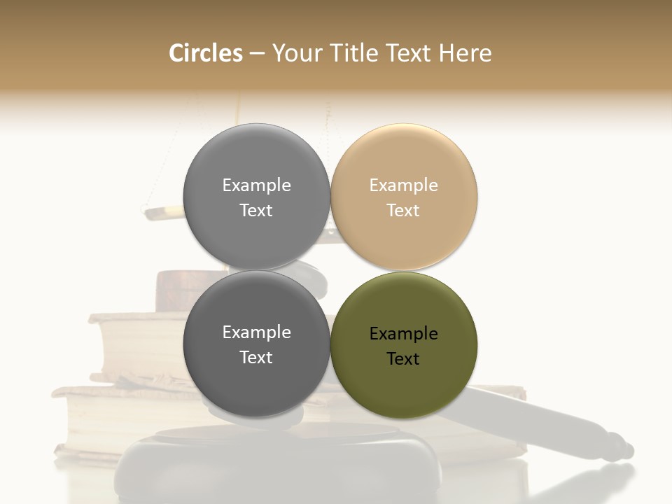 Isolated Fashion Manicure PowerPoint Template