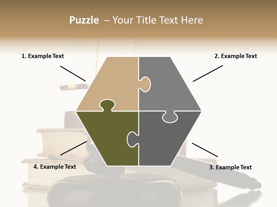 Isolated Fashion Manicure PowerPoint Template