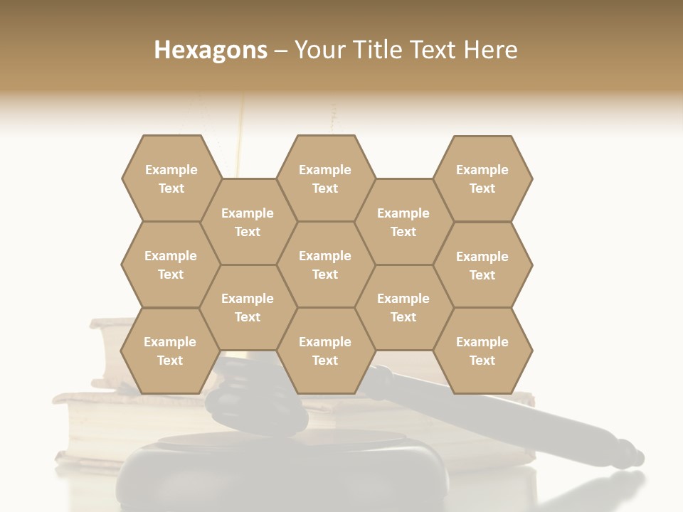 Isolated Fashion Manicure PowerPoint Template