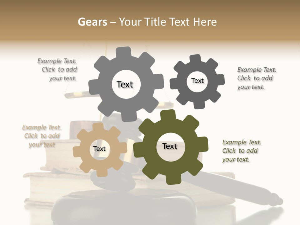 Isolated Fashion Manicure PowerPoint Template