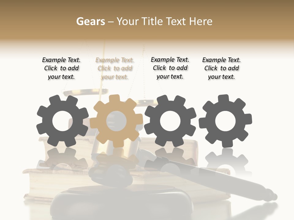 Isolated Fashion Manicure PowerPoint Template