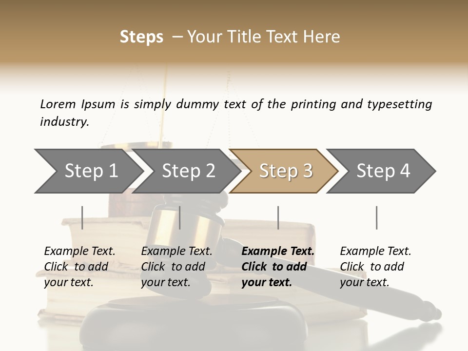 Isolated Fashion Manicure PowerPoint Template