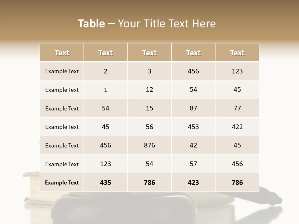 Isolated Fashion Manicure PowerPoint Template