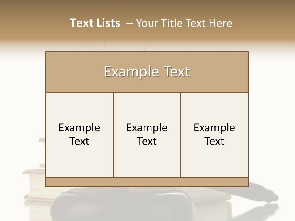 Isolated Fashion Manicure PowerPoint Template