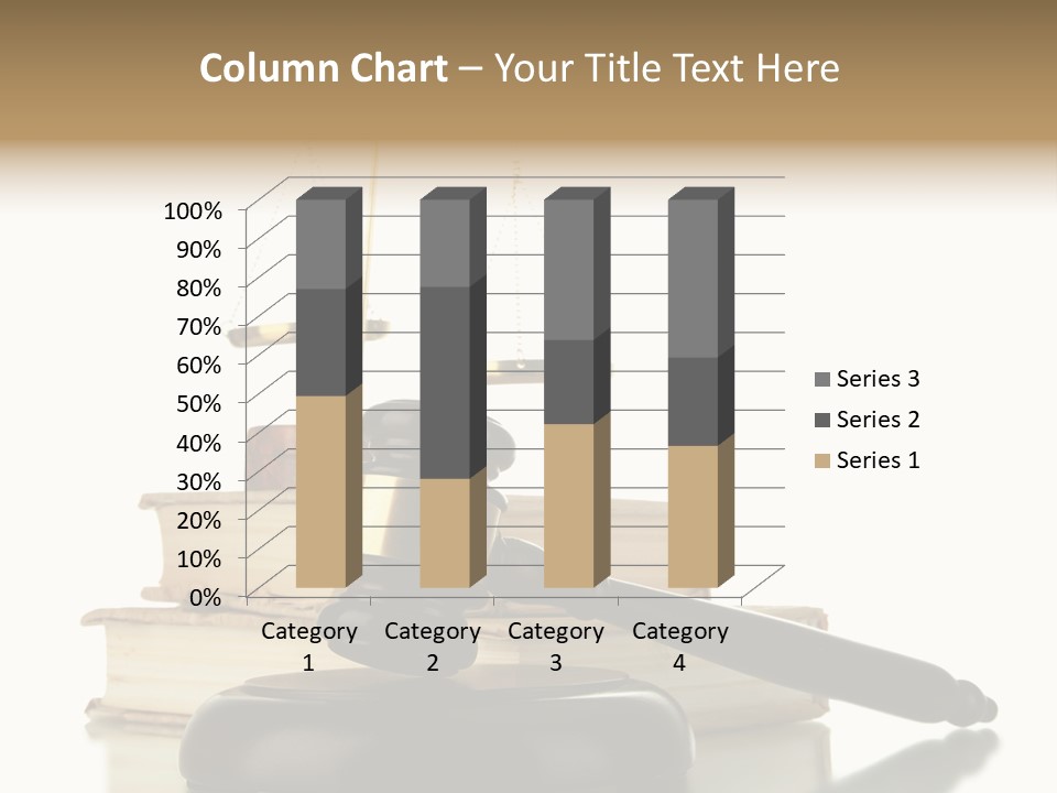 Isolated Fashion Manicure PowerPoint Template