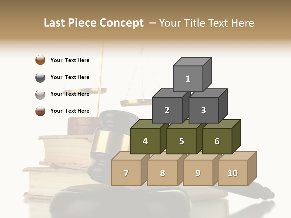 Isolated Fashion Manicure PowerPoint Template