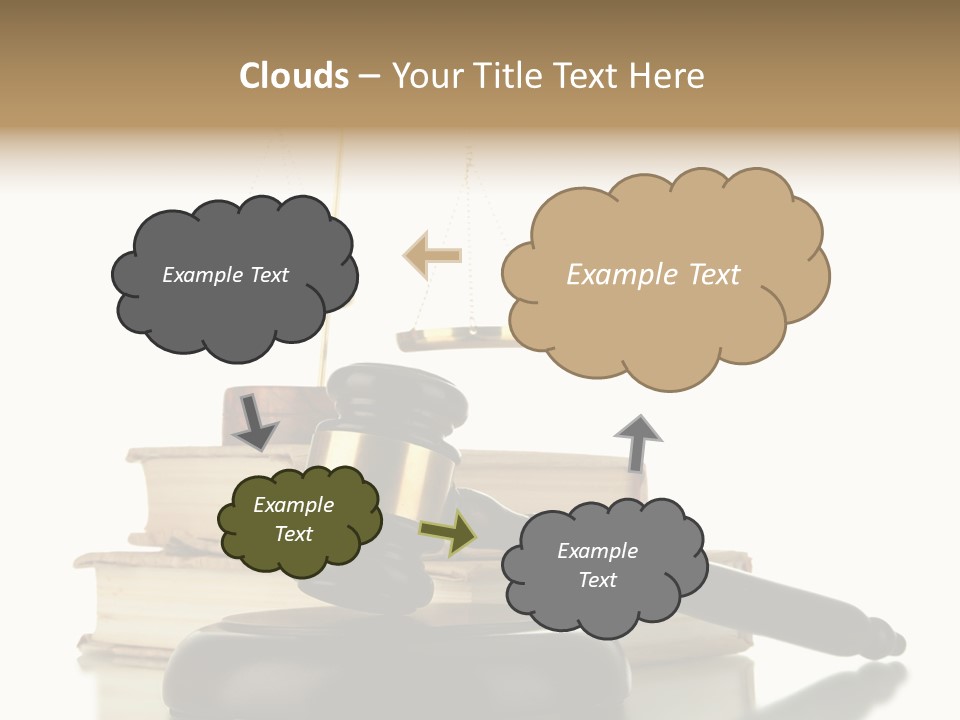 Isolated Fashion Manicure PowerPoint Template