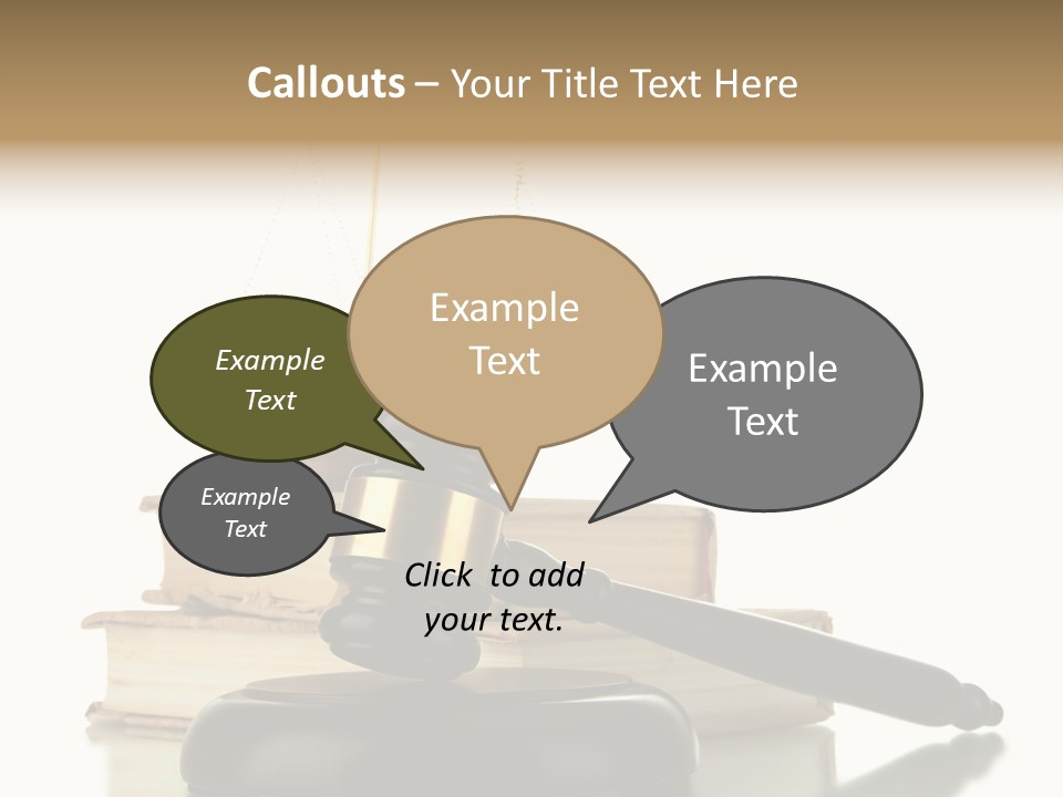 Isolated Fashion Manicure PowerPoint Template