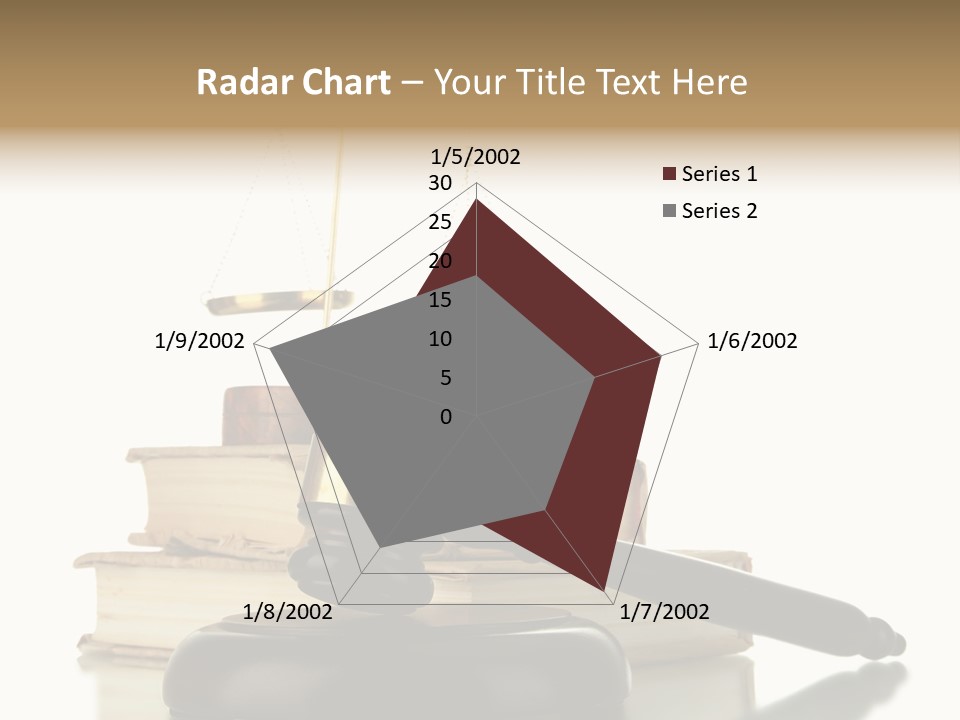 Isolated Fashion Manicure PowerPoint Template
