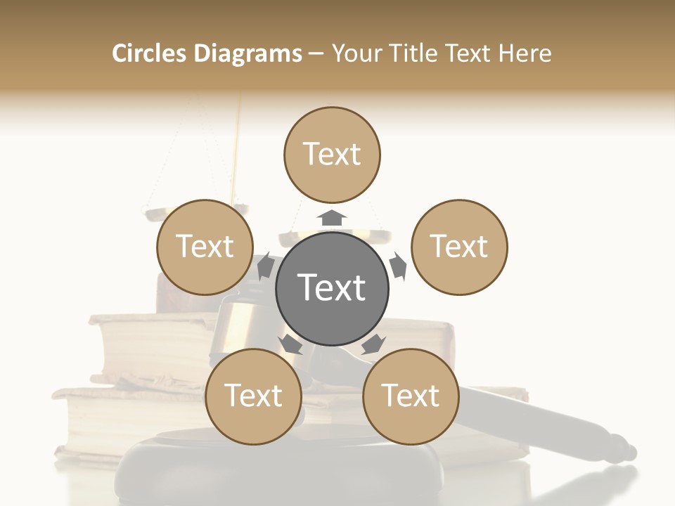 Isolated Fashion Manicure PowerPoint Template