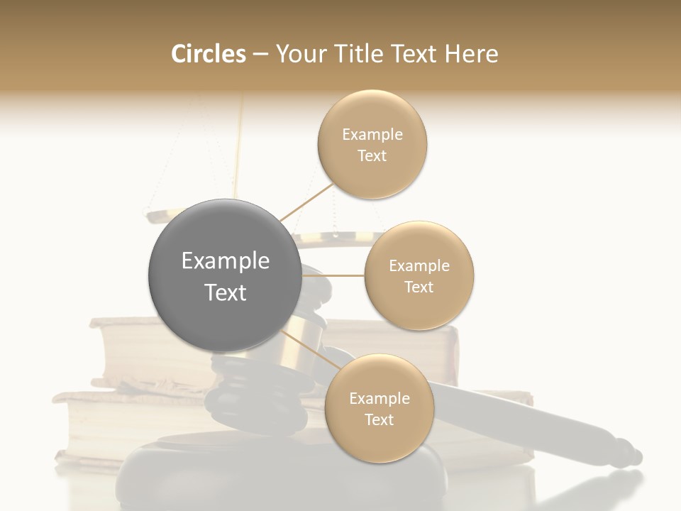 Isolated Fashion Manicure PowerPoint Template