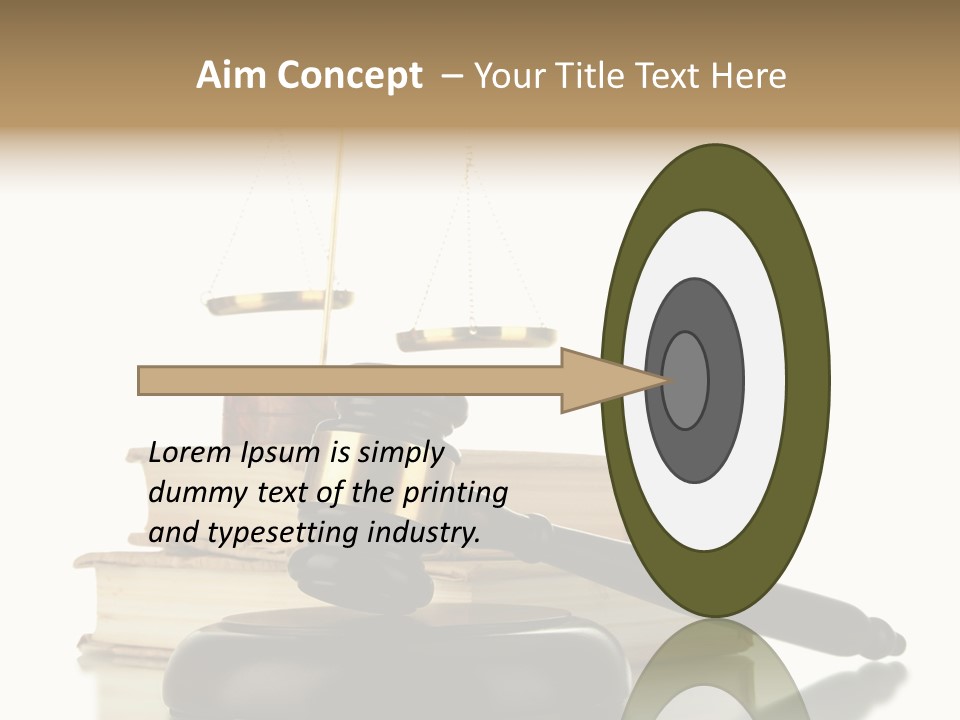 Isolated Fashion Manicure PowerPoint Template