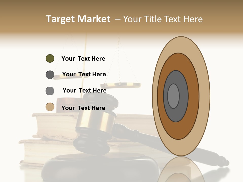 Isolated Fashion Manicure PowerPoint Template