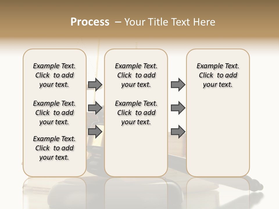 Isolated Fashion Manicure PowerPoint Template